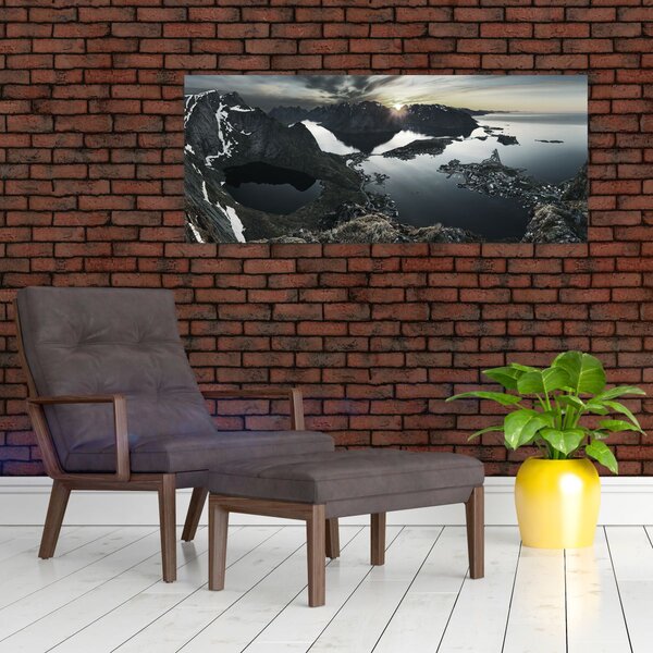 Slika - Norveške planine (120x50 cm)