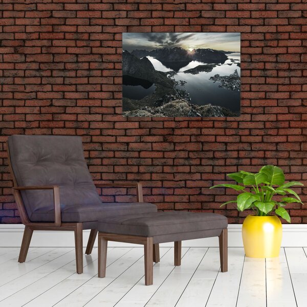 Slika - Norveške planine (70x50 cm)