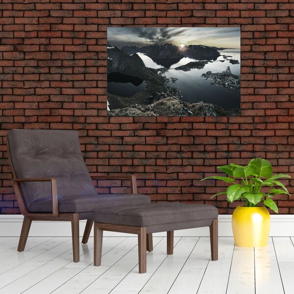 Slika - Norveške planine (90x60 cm)