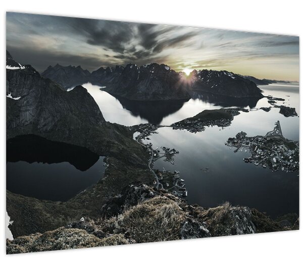 Slika - Norveške planine (90x60 cm)