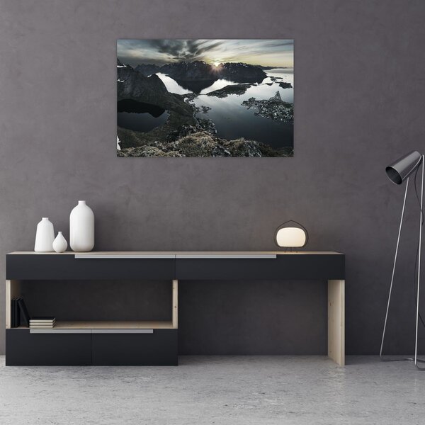 Slika - Norveške planine (90x60 cm)