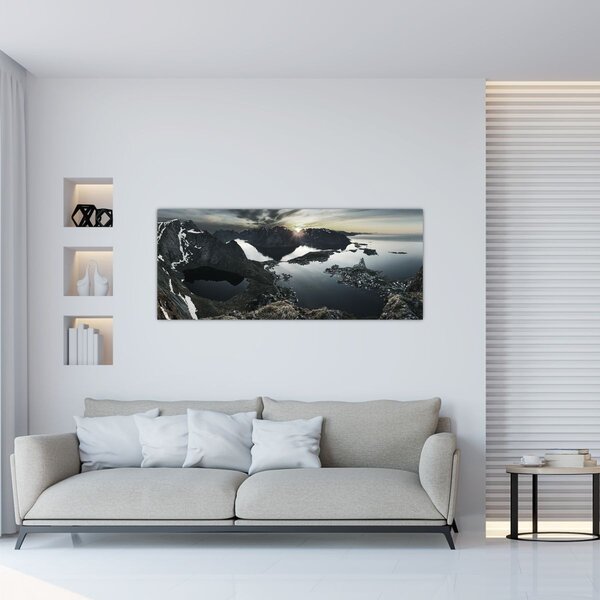 Slika - Norveške planine (120x50 cm)