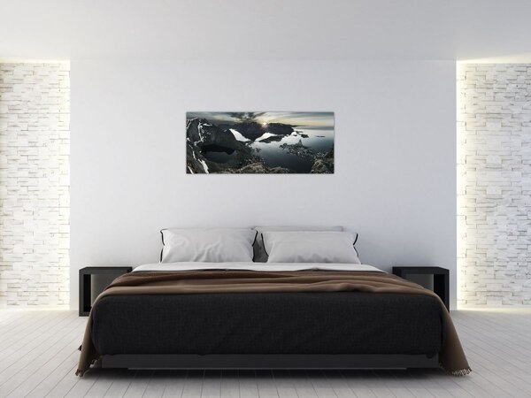 Slika - Norveške planine (120x50 cm)