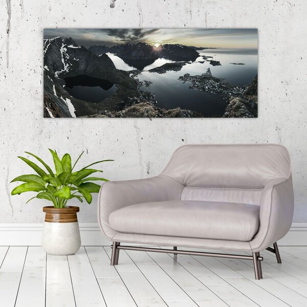 Slika - Norveške planine (120x50 cm)