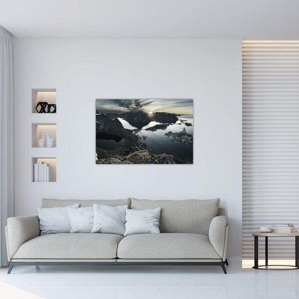 Slika - Norveške planine (90x60 cm)
