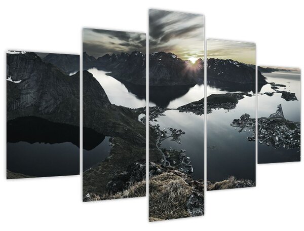 Slika - Norveške planine (150x105 cm)