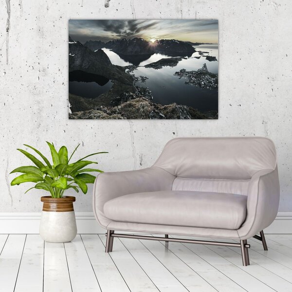 Slika - Norveške planine (90x60 cm)