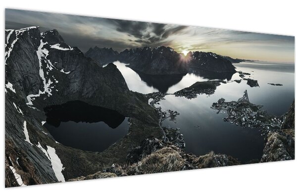 Slika - Norveške planine (120x50 cm)