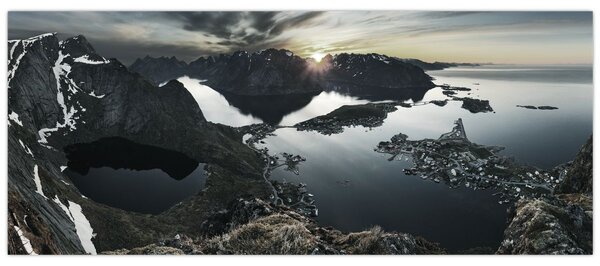 Slika - Norveške planine (120x50 cm)