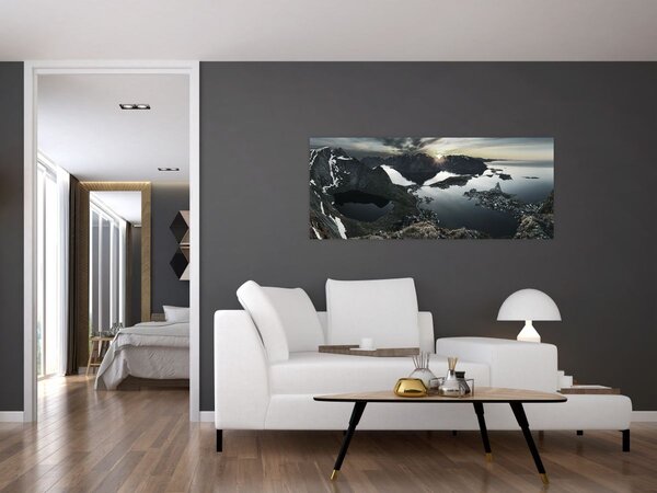 Slika - Norveške planine (120x50 cm)