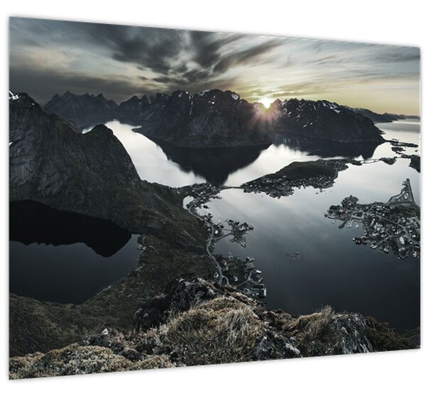 Slika - Norveške planine (70x50 cm)