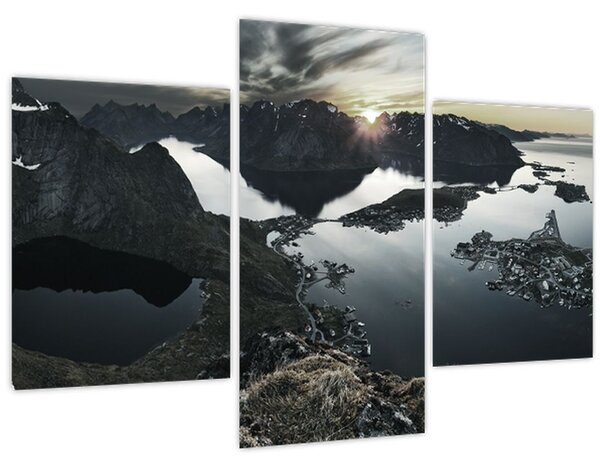 Slika - Norveške planine (90x60 cm)