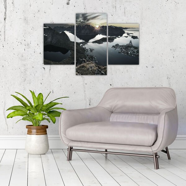 Slika - Norveške planine (90x60 cm)