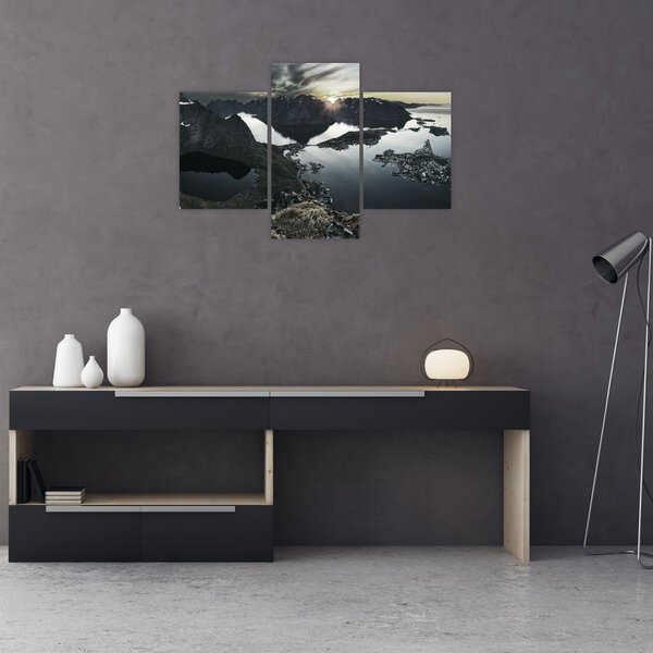 Slika - Norveške planine (90x60 cm)