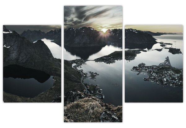 Slika - Norveške planine (90x60 cm)