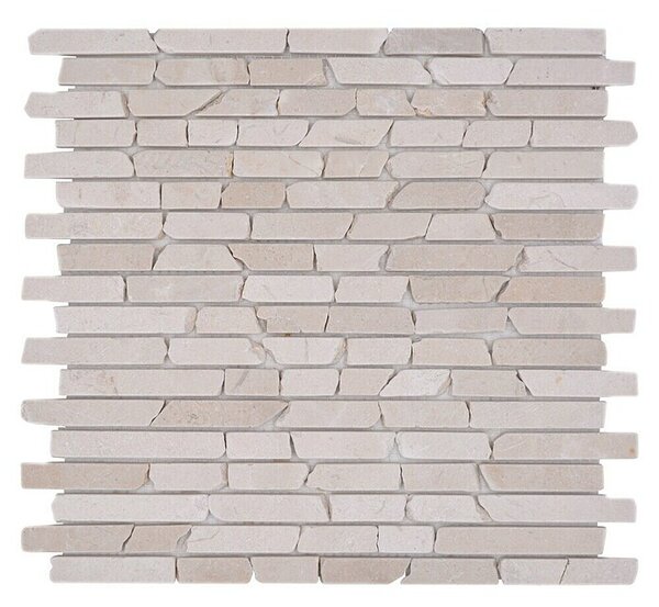Mozaik pločica MOS BRICK 13R (32,2 x 30,5 cm, Bež boje, Mat)