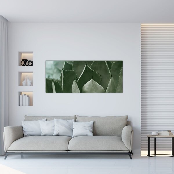 Slika - Zelena agava (120x50 cm)