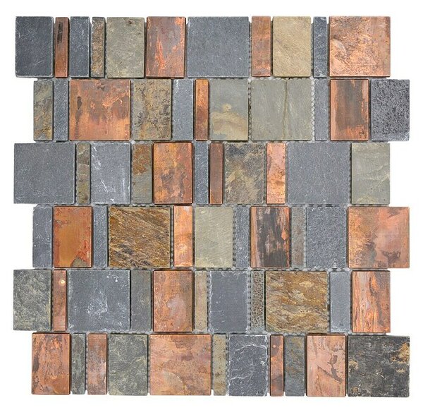 Mozaik pločica Mix XSK 585 (29,6 x 29,8 cm, Smeđe boje, Mat)