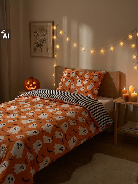 Sinsay - Set posteljine s Halloween motivom