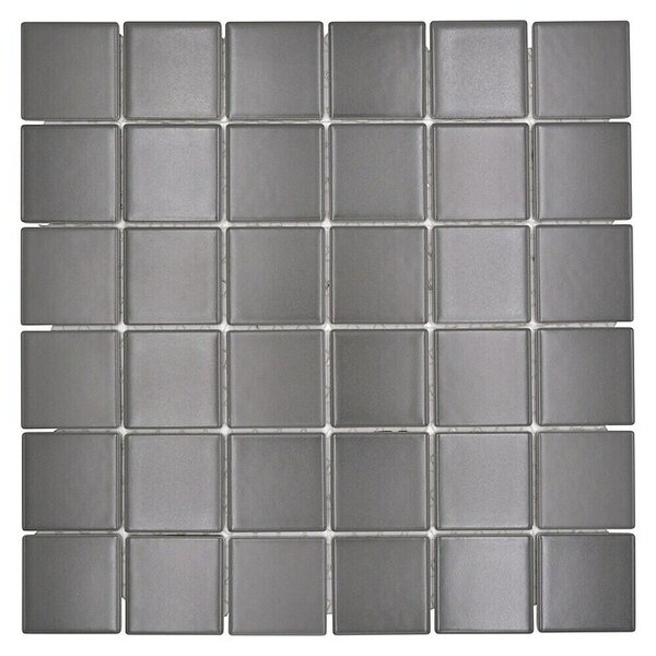 Mozaik pločica Quadrat Uni CD 172 (29,8 x 29,8 cm, Sive boje, Mat)