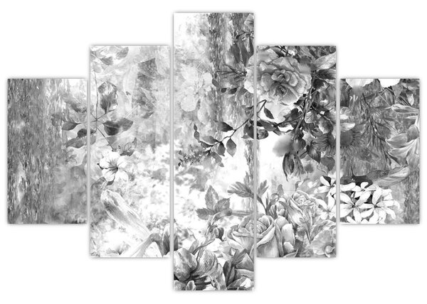 Slika - Romantični vrt (150x105 cm)
