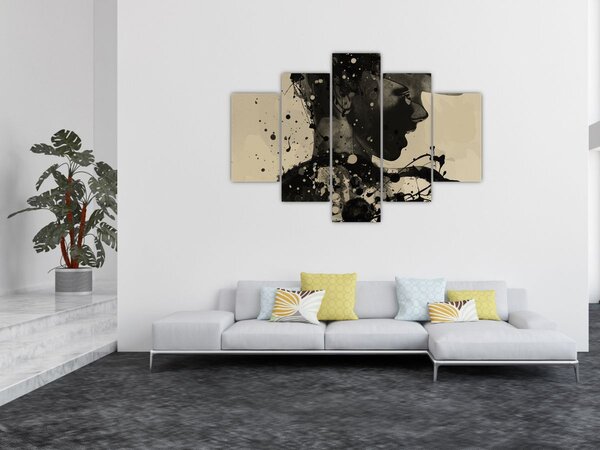 Slika - Jazz žena (150x105 cm)