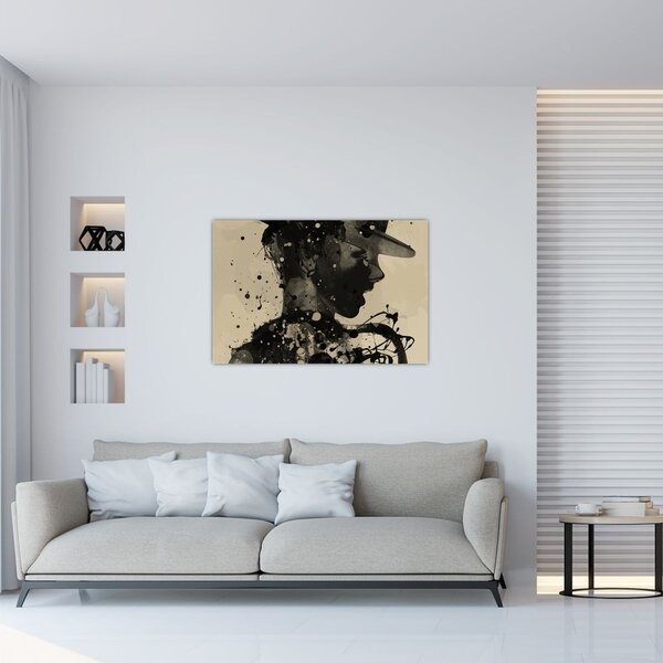 Slika - Jazz žena (90x60 cm)