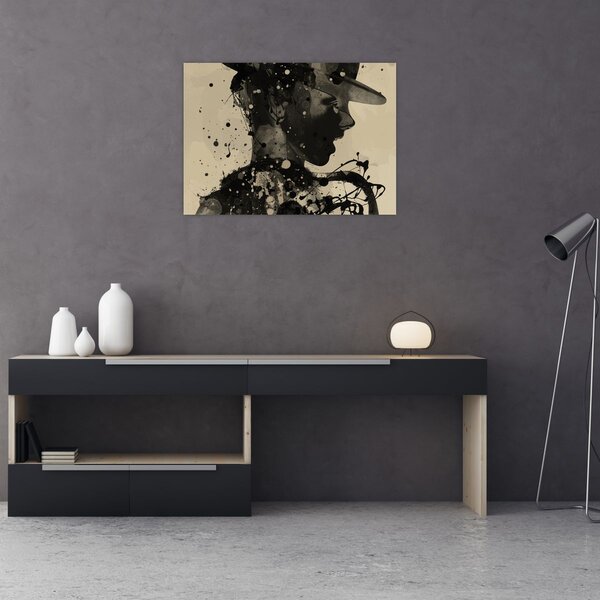 Slika - Jazz žena (70x50 cm)