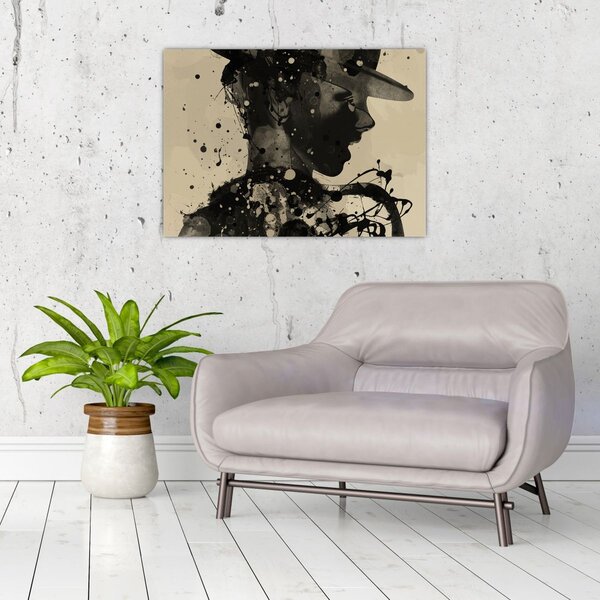 Slika - Jazz žena (70x50 cm)