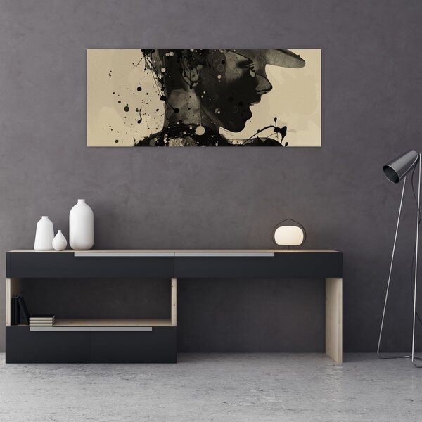 Slika - Jazz žena (120x50 cm)