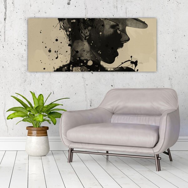 Slika - Jazz žena (120x50 cm)