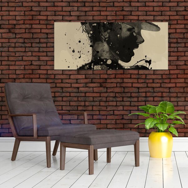 Slika - Jazz žena (120x50 cm)
