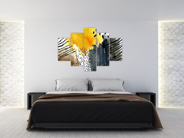 Slika - Apstraktni akvarel (150x105 cm)