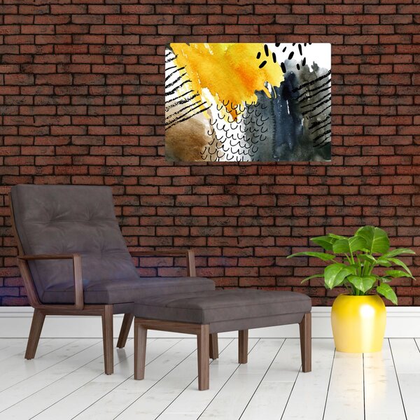Slika - Apstraktni akvarel (70x50 cm)