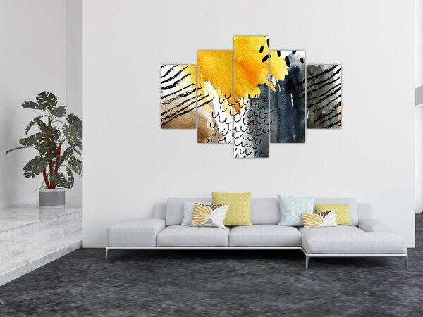 Slika - Apstraktni akvarel (150x105 cm)