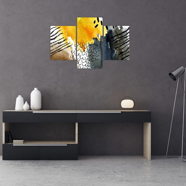 Slika - Apstraktni akvarel (90x60 cm)