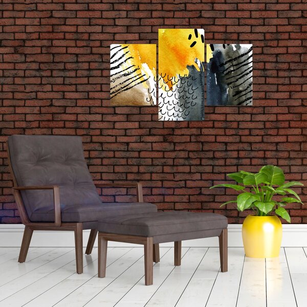 Slika - Apstraktni akvarel (90x60 cm)