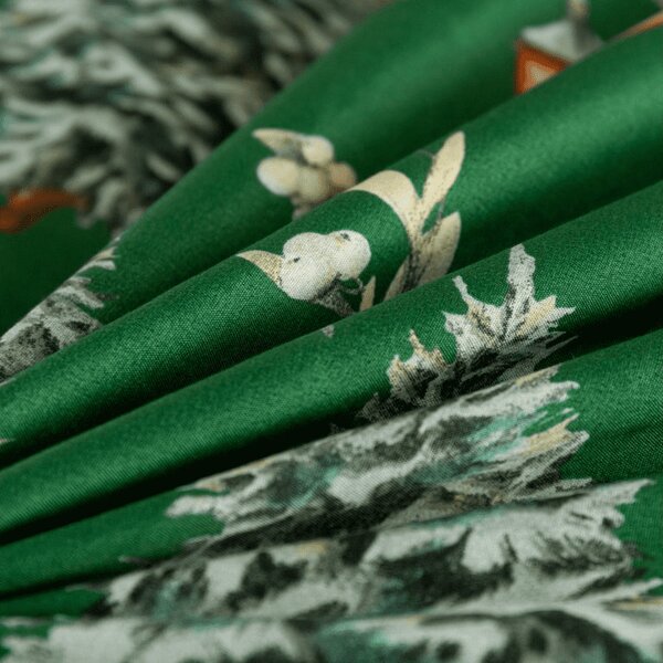 Posteljina od mikrovlakana GREEN CHRISTMAS zelena Dimenzije posteljine: 70 x 90 cm | 140 x 200 cm