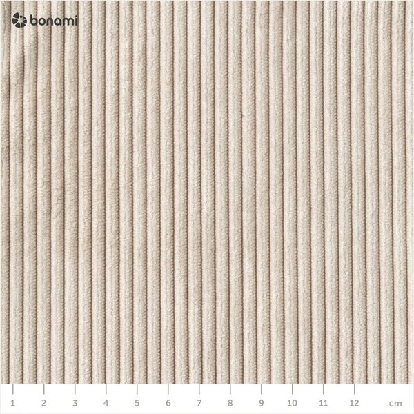 Bijela sklopiva sofa od samta 244 cm Base – Karup Design