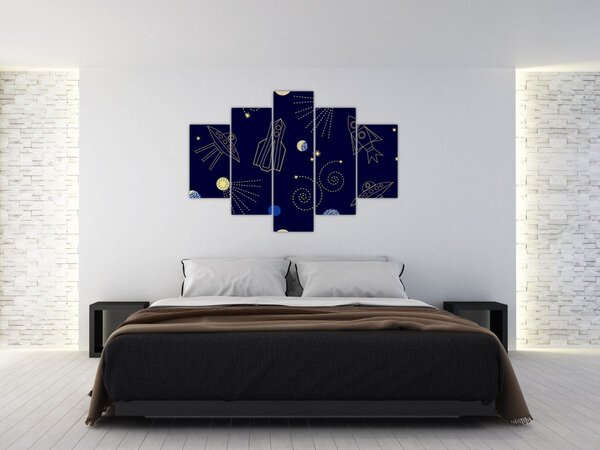 Slika - Svemir (150x105 cm)