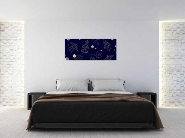 Slika - Svemir (120x50 cm)