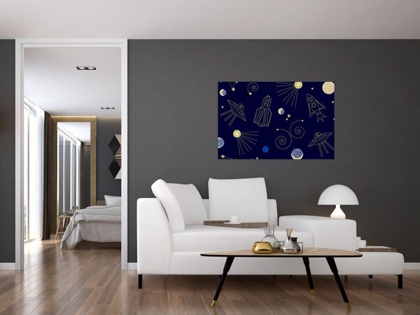 Slika - Svemir (90x60 cm)
