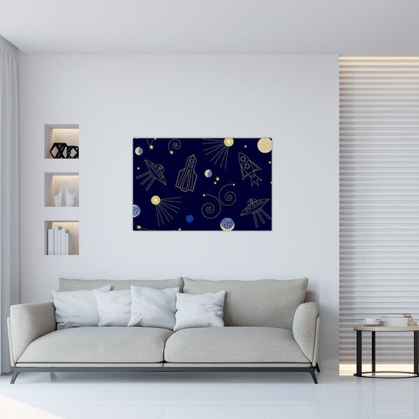 Slika - Svemir (90x60 cm)