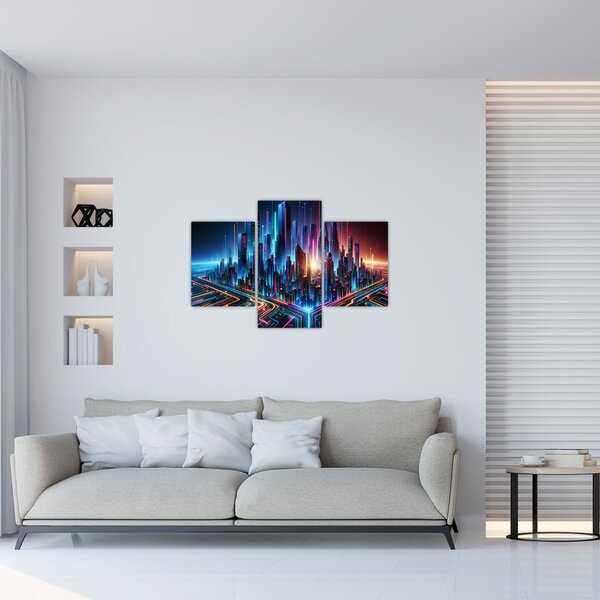 Slika - Grad budućnosti (90x60 cm)