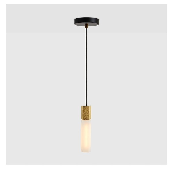 Viseća svjetiljka s mogućnosti zatamnjivanja u zlatnoj boji ø 6 cm Basalt – tala