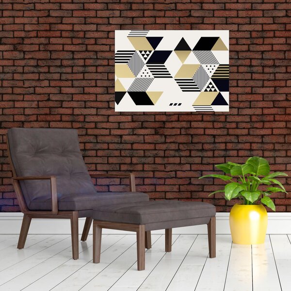 Slika - Geometrijski oblici N⁰1 (70x50 cm)