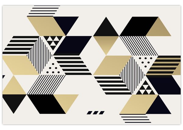Slika - Geometrijski oblici N⁰1 (90x60 cm)