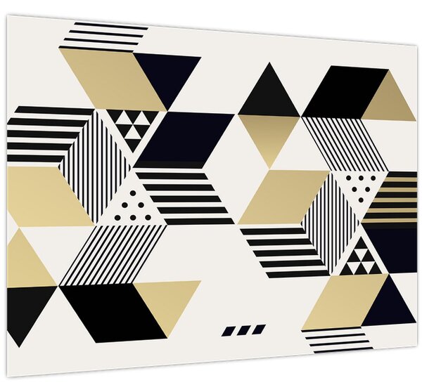 Slika - Geometrijski oblici N⁰1 (70x50 cm)