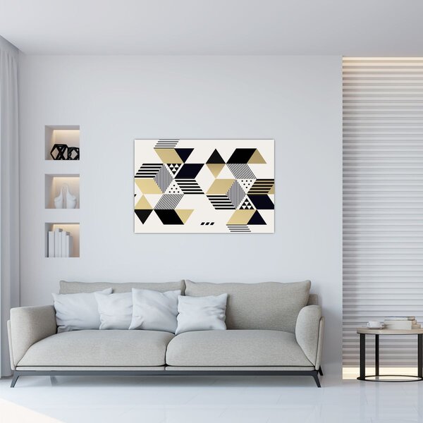 Slika - Geometrijski oblici N⁰1 (90x60 cm)