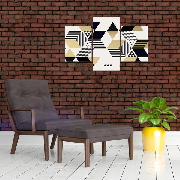 Slika - Geometrijski oblici N⁰1 (90x60 cm)